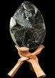 Bargain, Septarian Dragon Egg Geode - Crystal Filled #73782-1